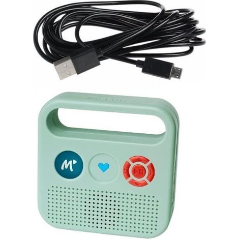Câble USB - STRASSE TECH - Conteuse Merlin Vert - 300 cm - Charge rapide - Micro-USB