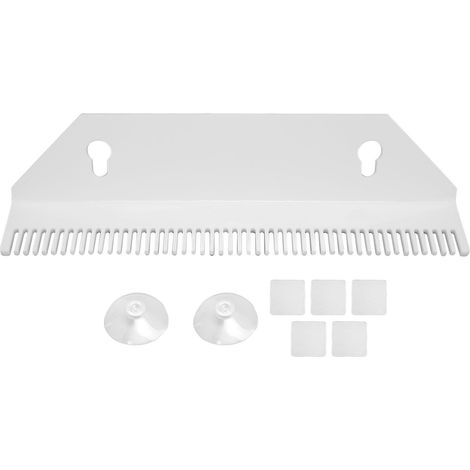 Hair Extension Holder with Suction Cup Acrylic Wig Storage Display Stand Wall Fixing Acrylic Styling Rack White
