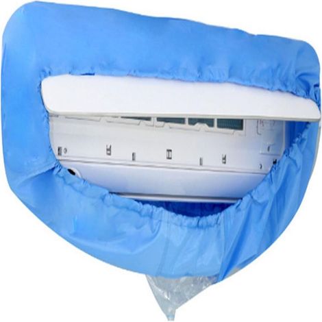 Couvercle de nettoyage climatiseur, poussière de lavage mural climatiseur de climatisation Machine de nettoyage Machine de nettoyage, de protection anti-poussire pour protection(1.5-2P) (1/5)