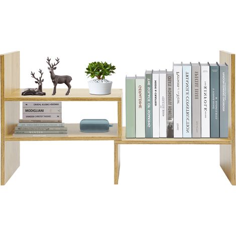 YISSALE-Schreibtischregal Tischorganizer Tischregal Aufbewahrungsbibliothek Schreibtisch (1/5)