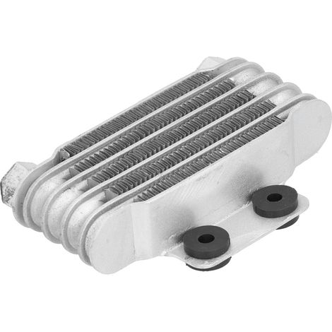Universeller Aluminium-Motorölkühler für 125-250 cm³ Trail- und Dirtbikes, silber (1/5)
