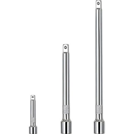 Rallonge Cliquet et Clé à Emboîtement - Cliquet 1/4, Cliquet Pneumatique, Rallonge pour Embouts à Changement Rapide 1/4,(50mm,100mm, 150mm) (1/5)
