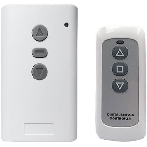 220V Reversing Switch for AC Motor - Smart Controller for Blinds, Garage Doors and Projection Screens - Wireless Remote Control Included