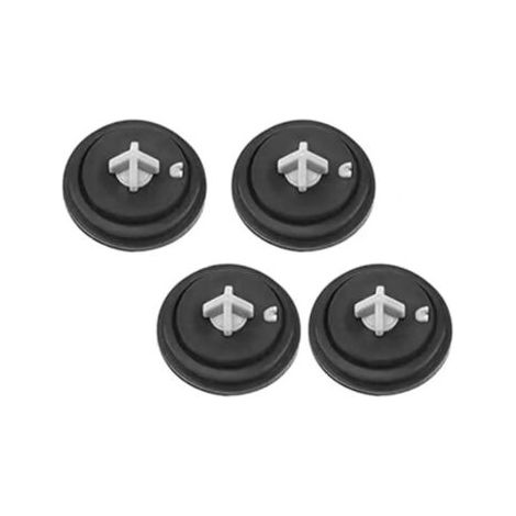 4 Pièces Joint Chasse d'eau WC, Membranes de Chasse d'Eau WC, Rondelle de Diaphragme de Vanne, Soupape Diaphragme Chasse d’eau, Joints de Soupape Diaphragme pour Réparation Rapide et Efficace