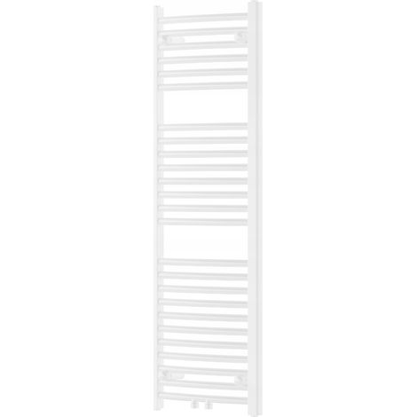 Radiador secatoallas eléctrico 442W 120x40x4,4cm, Blanco (1/4)