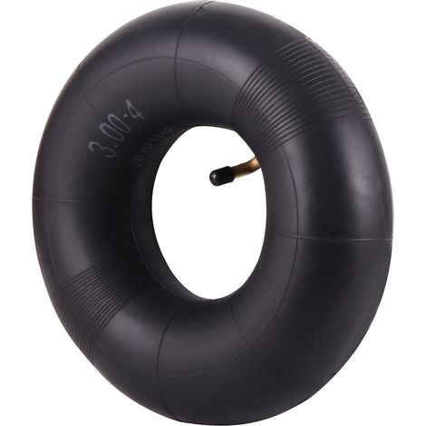 Genta 3.00-4 bicycle inner tube with angled valve – Compatible with electric scooters, mini bikes, mobility scooters and handcarts – Universal replacement inner tube--DTEKGAZ