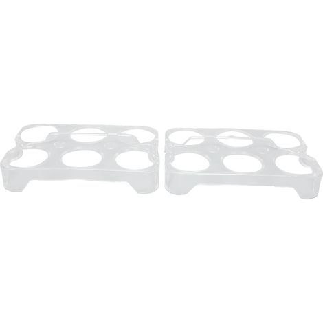 Eierhalter für 12 Fächer, transparent, robuster Kunststoff – Aufbewahrungsbox für den Kühlschrank (1/5)