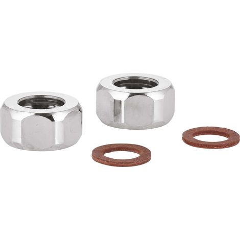 GROHE Ecrou-raccord 12902 1/2\"x14,5 2 pièces chromé, 1290200M (1/2)