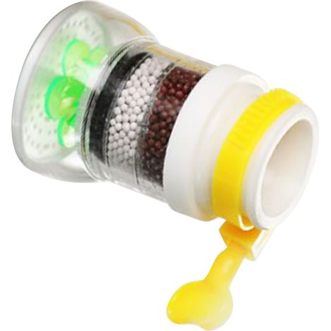 Pommeau de douche anti-éclaboussures pour robinet d'eau, pommeau de douche de cuisine, robinet d'extension rotatif et créatif pour la maison, filtre, économiseur d'eau (1/5)