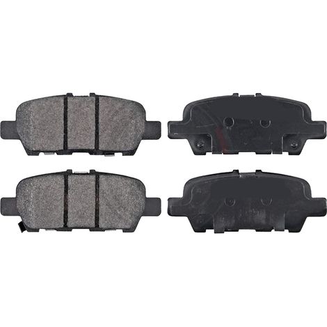 KIT PASTIGLIE FRENO POSTERIORI compatibile con NISSAN MURANO II VAN (Z51) / PASTIGLIE FRENANTI AUTO OEM 37745, / SOSTITUZIONE DIRETTA / BASSA POLVERE / SILENZIOSO