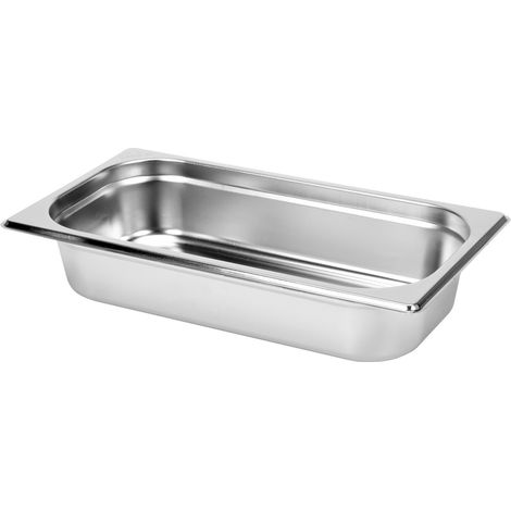 Gastronormbehälter 2,5 l - GN1/3, H65 mm - Edelstahl - YG-00272