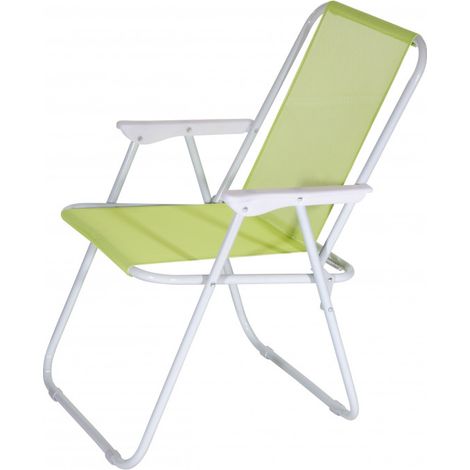 Silla Plegable Verde Lima Lanzarote 52x44x75 cm