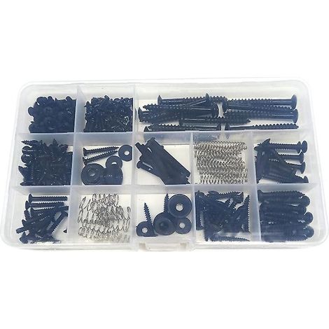 Kit de vis pour guitare, kit de pièces de luthier pour plaque de manche et plaque de protection (1/5)