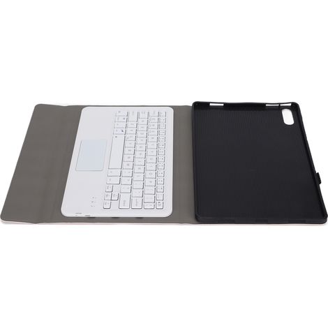 Clavier sans fil amovible avec pavé tactile et étui en cuir PU pour Lenovo Tab Pro 11,5 pouces J706F/J716F ou rose