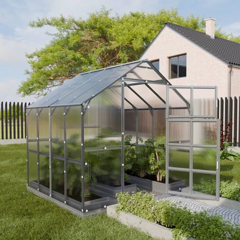 Gewächshaus KLASIKA House 4,98m² 2,35x2,12m Polycarbonat 6mm (1/5)