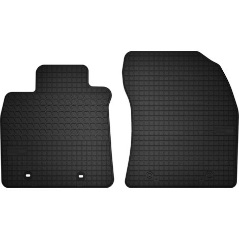 Alfombrillas de goma delanteras para Toyota Avensis III T27 FL station wagon, liftback, sedan (de 2015 a 2018) (1/5)