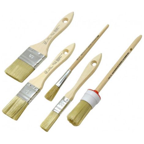 Set 5 pinseau - 20,35,50 mm et universel (1/2)