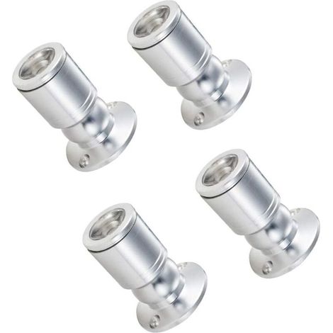 Mini Recessed Spotlights for Shop Windows - LED, miniature spotlights, ceiling surface, 1W (1/5)