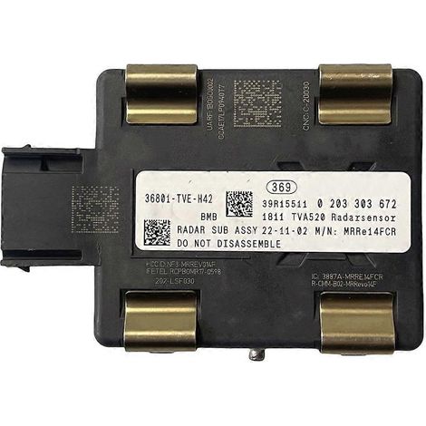 36801 – TVE – H42 auto ACC Millimeter Wave Radar Capteur pour avec Honda Accord EX 36801TVEH42 (1/5)