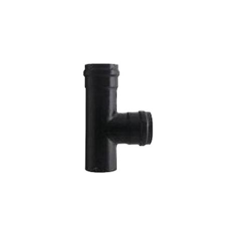 SAVE Fumisteria Plus PN805F Té tampon de branchement conduit de cheminée Noir