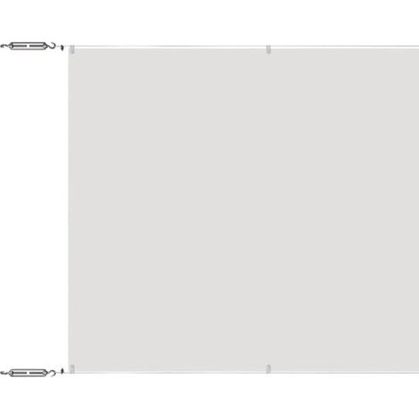 Store vertical blanc, 60 x 800 cm, en tissu Oxford. (1/5)