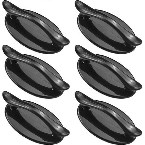 Poignées de porte auto-adhésives (pièces) pour fenêtres, tiroirs et placards. Poignées de porte instantanées en plastique pour fenêtres coulissantes, tiroirs et meubles. (1/5)