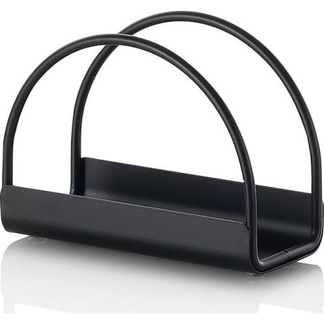 Behr Tisch-Serviettenhalter aus mattem Metall - Schwarz