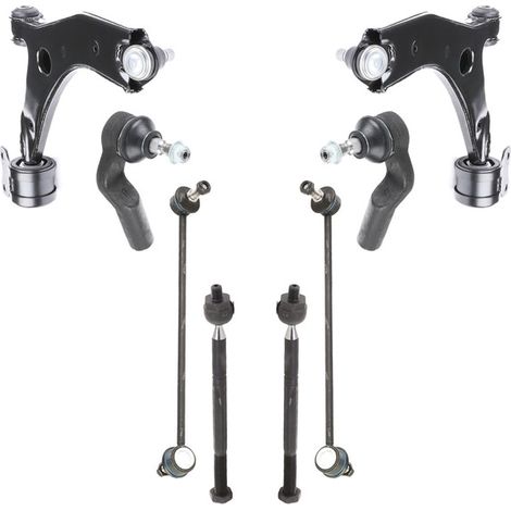 KIT BRACCIO OSCILLANTE MAZDA 3 (BK) 2.0 (BKEP) 10.2003 - 12.2009 / Kit Sospensione Completo OE/OEM / Bracci Oscillanti + Testine Sterzo / Sostituzione Diretta OEM