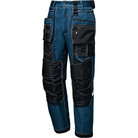 SIR SAFETY SYSTEM HEAVY CANVAS Pantalon de travail multipoches bleu pétrole Taille L