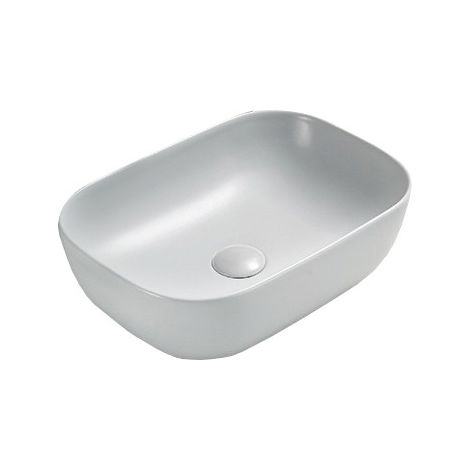 Mexen Rita lavabo de comptoir 45 x 32 cm, Platine mat - 21084563 (1/2)