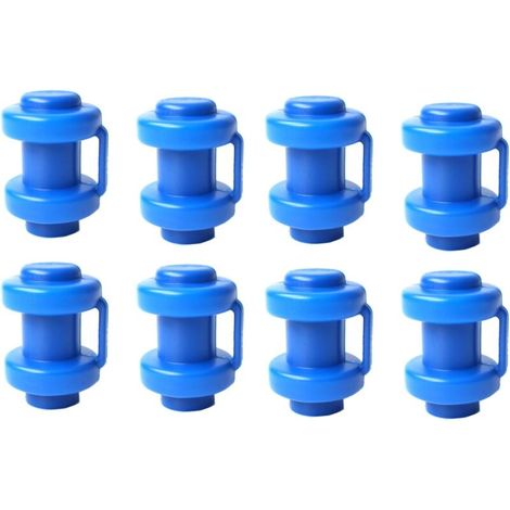 8 Trampoline End Caps, Suitable for All Shared Trampoline Net Poles, Trampoline Safety Net Accessories