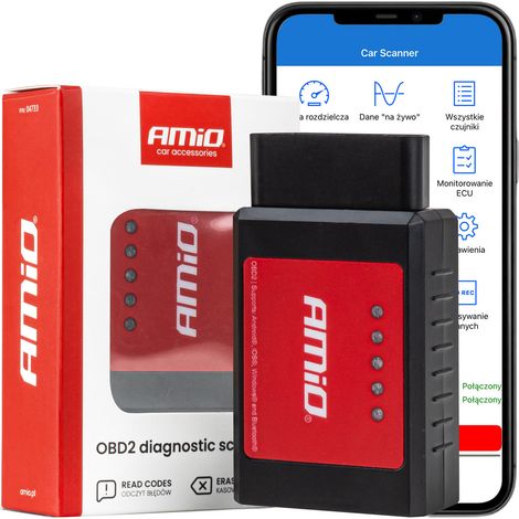 Scanner De Diagnostic Obd2 Sans Fil Bluetooth - Xl (1/5)