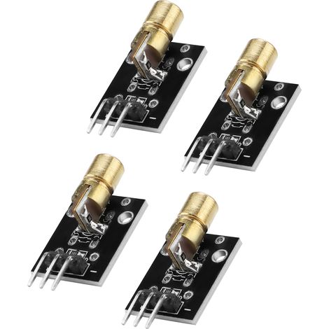 modules émetteurs laser 5 mW 650 nm, diode laser à point rouge pour projets de capteurs laser
