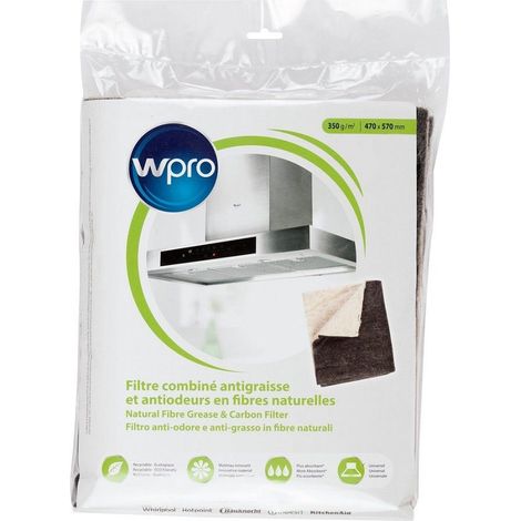 Filtro ecológico de grasa y carbón WPRO NCF351 / 484000008652 (1/3)