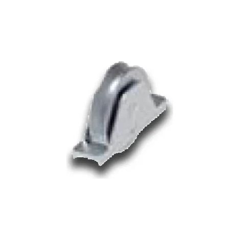 fadini roue ø 120 mm gorge en V pour portails coulissants 2064l