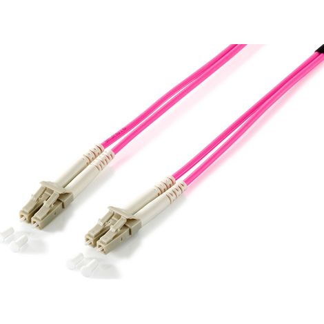 Equip LWL Patchkabel LC- LC 3.00m Multimode Duplex OM4 vio Polybeutel