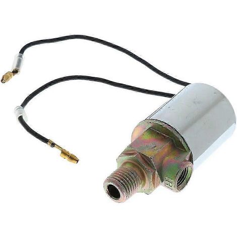 Klaxon pneumatique 12/24 V pour camion de train, électrovanne chromée, raccord cannelé 1/4". (1/5)