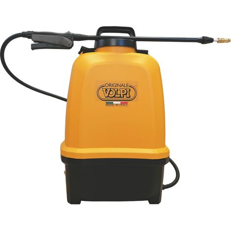 Volpi POMPA A ZAINO ELETTRICA V-BLACK VITA16 A BATTERIA 14,4V  lt. 16