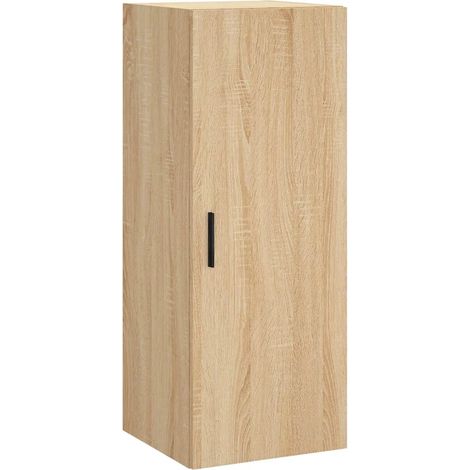 Armario mural práctico con un diseño elegante 34,5 x 34 x 90 cm fabricado en madera de roble Sonoma 020048670 (1/5)