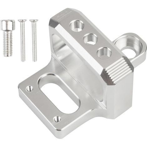 Support en aluminium haute turbocompressé pour une installation sécurisée des électrovannes sur les moteurs de voiture (1/5)