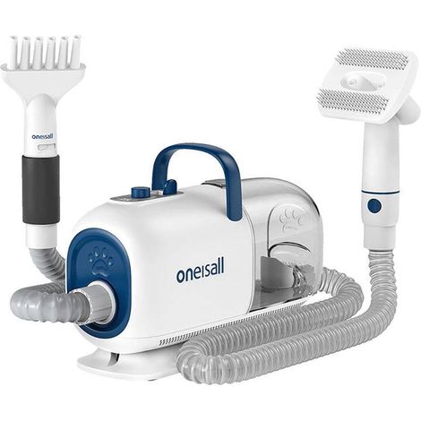 Oneisall BM1 kit toelettatura cane senza fili argento (1/2)