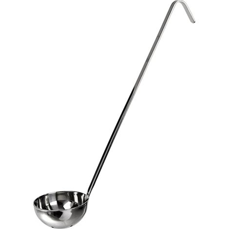 Louche Perforée - 1 Pièce - Inox - Diamètre 8 cm - Cuisine Pro et Domestique - Argent (1/4)