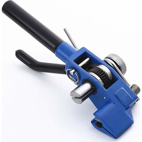 EASYCOMFORT Tendeur de feuillard, Outil pour tendeur en acier inoxydable, Attaches de câble Fixation de coupe de tension, Outil de mise en bande guidée à la main (1/5)