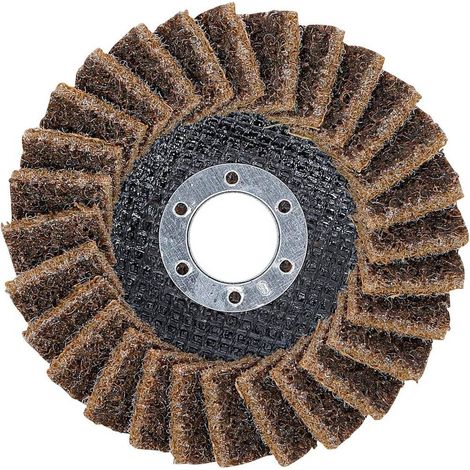 Disque à Lamelles Non-Tissé D.115 mm - Grain 80 - Ponçage Efficace et Durable - D-Work