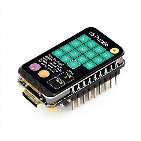 RP2350 1.47inch LCD Carte de développement ARM -M33 avec RGB Lampe Beads5 172x320 16MB Flash LCD-1.47 TYPE-C (1/5)