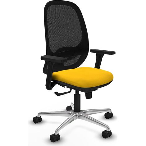 Bürostuhl piqueras y crespo Cilanco schwarz ergonomisches Mesh (1/2)
