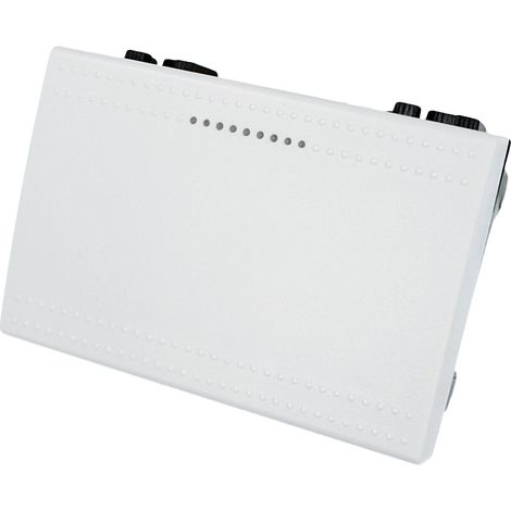Copritasto Copriforo 3M Da 3 Moduli Bianco Compatibile Bticino Living (1/3)
