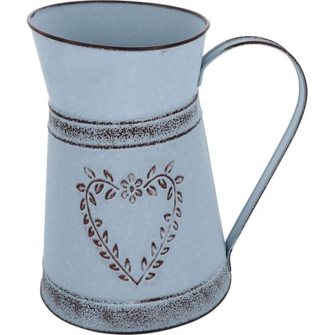 Vase à Fleurs en Métal Seau à Fleurs pour Arrangements Floraux Forme de Bouilloire (1/5)