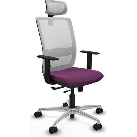 Chaise de bureau piqueras y crespo Haches moutarde mousse injectée (1/2)