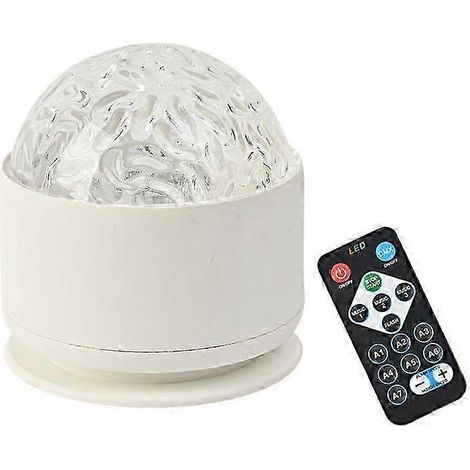 Projecteur LED d'aurores boréales avec veilleuse décorative (1/4)